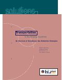 Cover page: Transportation in Developing Countries: An Overview of Greenhouse Gas Reduction Strategies