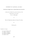 Cover page: Interference suppression in spread-spectrum networks