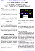 Cover page: Status of the ALS brightness upgrade