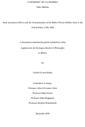 Cover page: Food Assistance Policies and the Transformation of the Public/ Private Welfare State in the United States, 1964-1984