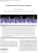 Cover page: Component-based Locomotion Composition