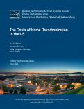Cover page: The Costs of Home Decarbonization in the US