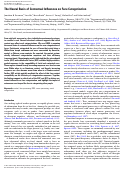 Cover page: The Neural Basis of Contextual Influences on Face Categorization