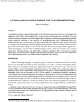 Cover page: Cost Recovery and Conservation of Residential Water Use by Optimized Block Pricing