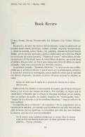 Cover page: García Rubio, Oscar, <em>Porque callo</em>. Ed. Solitario, Col. Folder, México, 1987.
