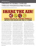 Cover page: Creating Accessible Campuses Through Fragrance-Free Policies