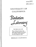 Cover page: SPECTROMETER STUDIES OF THE RADIATION OF SOME NEUTRON DEFICIENT ISOTOPES OF XENON AND IODINE