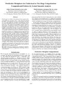 Cover page: Predicative Metaphors Are Understood as Two-Stage Categorization: Computational Evidence by Latent Semantic Analysis