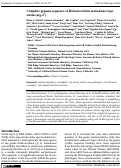 Cover page: Complete genome sequence of Halomicrobium mukohataei type strain (arg-2T)