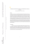 Cover page of Mechanism and current balance of unipolar arcs and implications for vacuum arcs