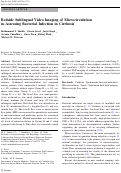 Cover page: Bedside Sublingual Video Imaging of Microcirculation in Assessing Bacterial Infection in Cirrhosis