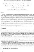Cover page: Finite Element Response Sensitivity Analysis: a comparison between force-based and Displacement-Based Frame Element Models