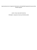 Cover page: Brief Report: Expert Preferences for Categorical, Dimensional, and Mixed/Hybrid Approaches to Personality Disorder Diagnosis.