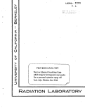 Cover page: IDENTIFICATION OF RIBULOSE PHOSPHATES IN C14O2 PHOTOSYNTHESIS PRODUCTS