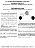 Cover page: How does knowledge of detainment affect juror reasoning?