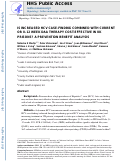 Cover page: Is increased hepatitis C virus case‐finding combined with current or 8‐week to 12‐week direct‐acting antiviral therapy cost‐effective in UK prisons? A prevention benefit analysis