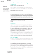 Cover page: Acute Pancreatitis in a Patient Taking Semaglutide