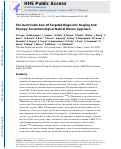 Cover page: The inextricable axis of targeted diagnostic imaging and therapy: An immunological natural history approach