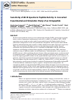 Cover page: Sensitivity of 2D IR Spectra to Peptide Helicity: A Concerted Experimental and Simulation Study of an Octapeptide