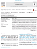 Cover page: Spatial distortions in localization and midline estimation in hemianopia and normal vision