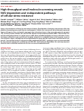 Cover page: High-throughput small molecule screening reveals Nrf2-dependent and -independent pathways of cellular stress resistance.