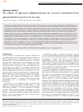 Cover page: No effect of glucose administration in a novel contextual fear generalization protocol in rats