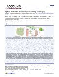 Cover page: Optical Probes for Neurobiological Sensing and Imaging.