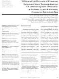 Cover page: 12-Month Cost Outcomes of Community Engagement Versus Technical Assistance for Depression Quality Improvement: A Partnered, Cluster Randomized, Comparative-Effectiveness Trial.