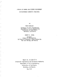 Cover page: Effects of Normal and Extreme Environment on Reinforced Concrete Structures