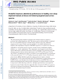 Cover page: MODAFINIL IMPROVES CONTINUOUS TASK PERFORMANCE IN HEALTHY, NON-SLEEP DEPRIVED HUMANS AT DOSES NOT INDUCING HYPERAROUSAL ACROSS SPECIES