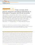 Cover page: Publisher Correction: Deep coverage whole genome sequences and plasma lipoprotein(a) in individuals of European and African ancestries.