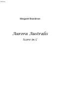Cover page: Aurora Australis