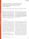 Cover page: Complete maturation of the plastid protein translocation channel requires a type I signal peptidase