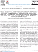 Cover page: Rates of lobar atrophy in asymptomatic <i>MAPT</i> mutation carriers.
