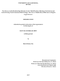 Cover page: Two Essays on the Relationship Between Actors’ Field Position, Meaning Construction and Action During Transformational Field Change: The Case of Market-Based Reforms in English Legal Services