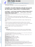 Cover page: Is hepatitis C virus (HCV) elimination achievable among people who inject drugs in Tijuana, Mexico? A modeling analysis