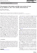 Cover page: Measurement of the inclusive and dijet cross-sections of <i>b</i>-jets in <i>pp</i> collisions at √<i>s</i>=7 TeV with the ATLAS detector