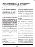 Cover page: Alterations in the expression of the apurinic/apyrimidinic endonuclease-1/redox factor-1 (APE/Ref-1) in human melanoma and identification of the therapeutic potential of resveratrol as an APE/Ref-1 inhibitor.