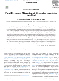 Cover page: Fatal Peritoneal Migration of Strongylus edentatus in a Foal