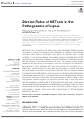 Cover page: Diverse Roles of NETosis in the Pathogenesis of Lupus