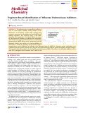 Cover page: Fragment-Based Identification of Influenza Endonuclease Inhibitors