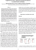 Cover page: Cognition in reach: continuous statistical inference
in optimal motor planning