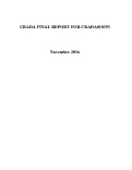 Cover page: CRADA FINAL REPORT FOR CRADA010393: