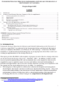 Cover page: Systemwide Strategic Directions for Libraries and Scholarly Information at the University of California: Progress Report 2005