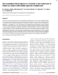 Cover page: Sp1-mediated transcription is involved in the induction of leptin by insulin-stimulated glucose metabolism