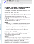 Cover page: NitroSynapsin for the treatment of neurological manifestations of tuberous sclerosis complex in a rodent model