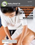Cover page of Protecting the Rights of Massage Parlor Workers
