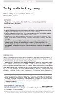 Cover page of Tachycardia in Pregnancy