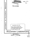 Cover page: MODE FLATTENING IN LONG CAVITIES