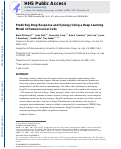 Cover page: Predicting Drug Response and Synergy Using a Deep Learning Model of Human Cancer Cells